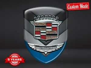 Cadillac Adesivi Aziendali su Misura Edizione Regolabili Design